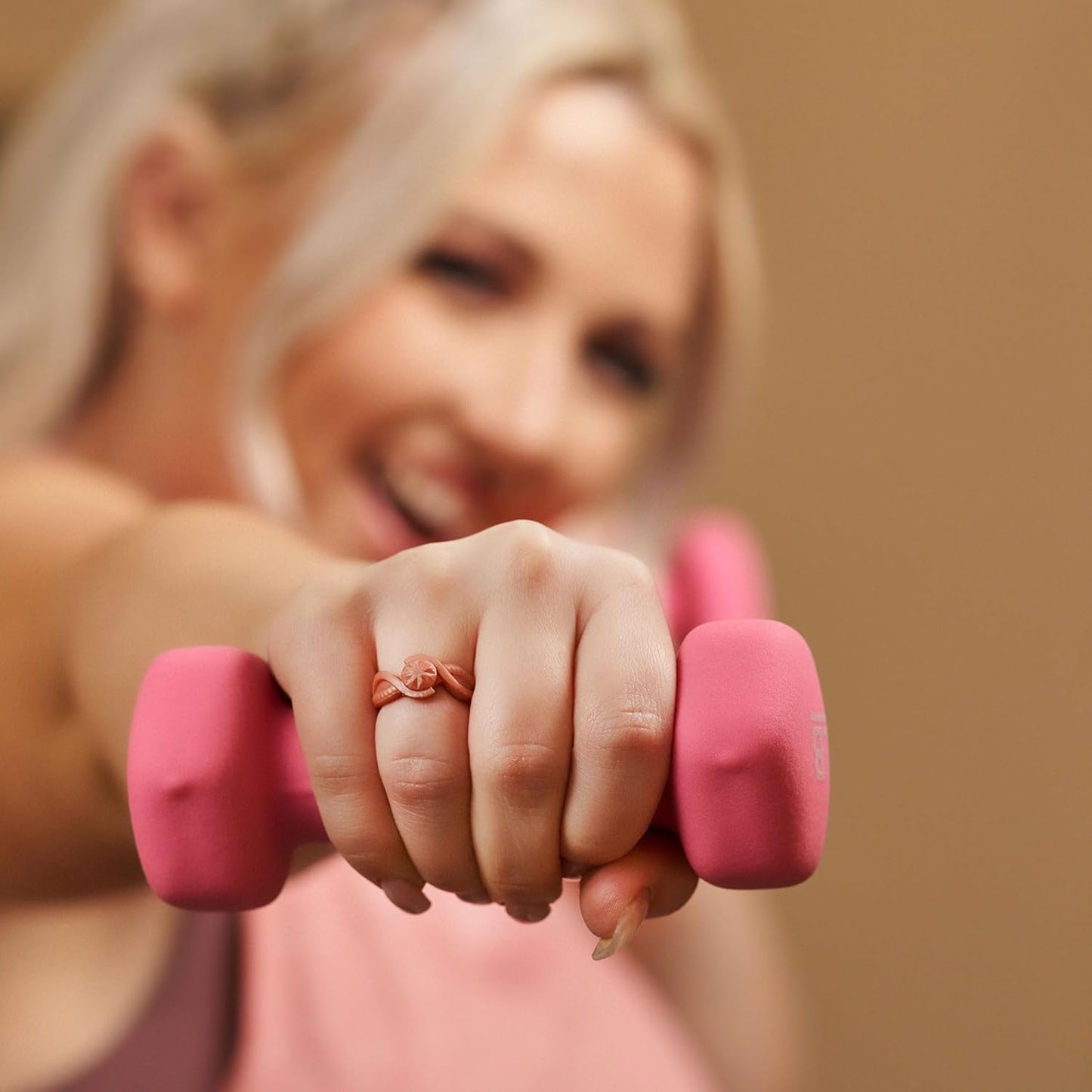 Silicone Rings for Women - Rubber Ring Women - Bridal or Promise Rings - round & Pear Silicone Wedding Bands - Patented Design