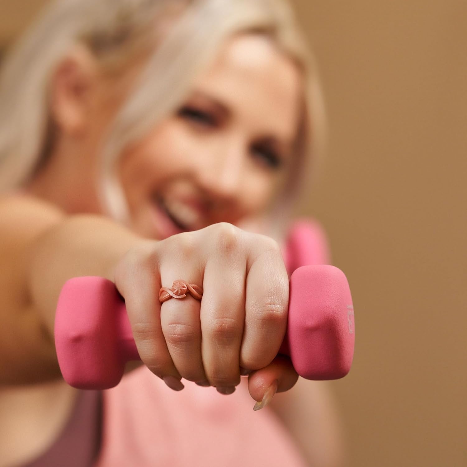 Silicone Rings for Women - Rubber Ring Women - Bridal or Promise Rings - round & Pear Silicone Wedding Bands - Patented Design