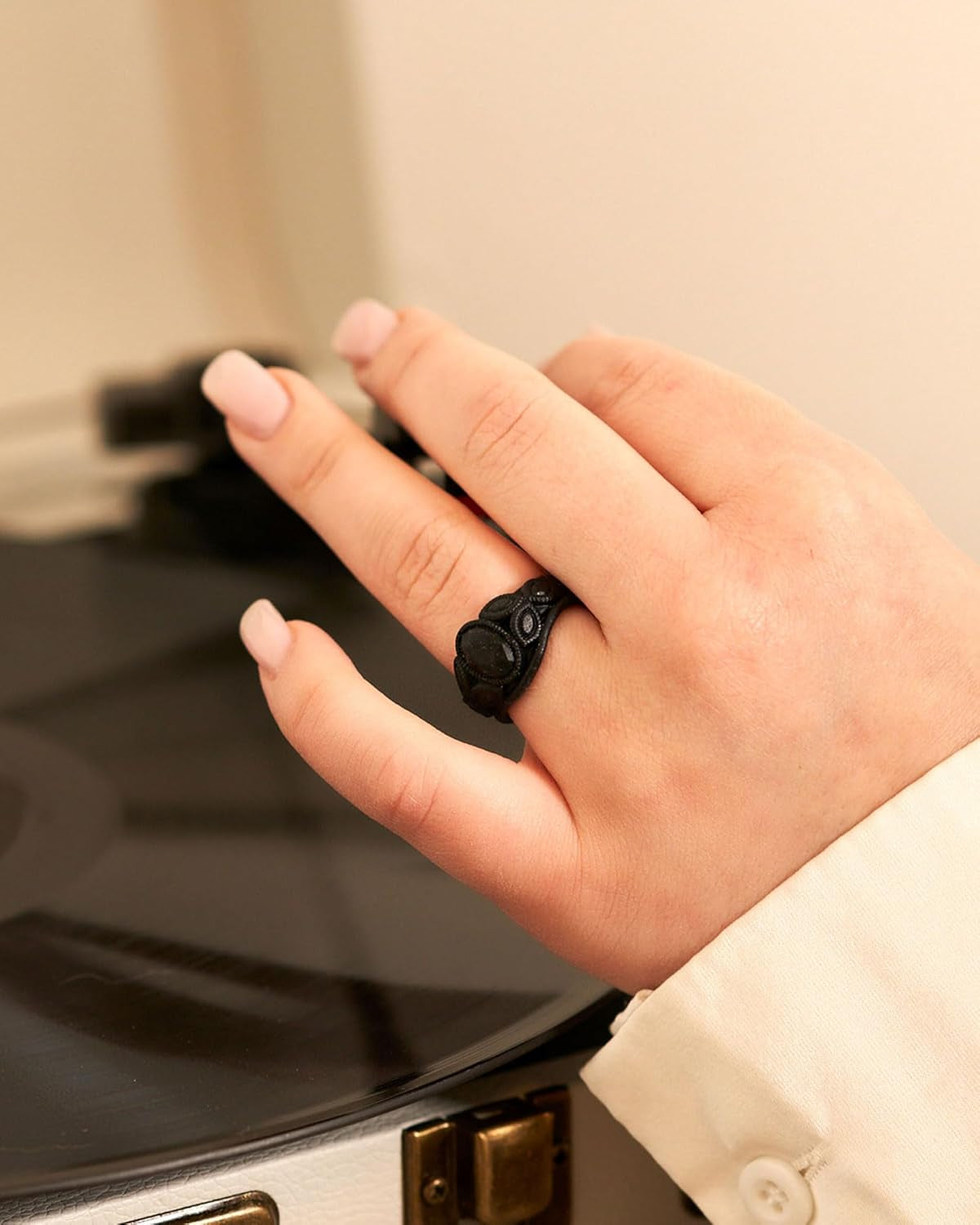 Silicone Rings for Women - Womens Wedding Rings - Silicone Wedding Bands - Oval Rubber Ring - Patented Design