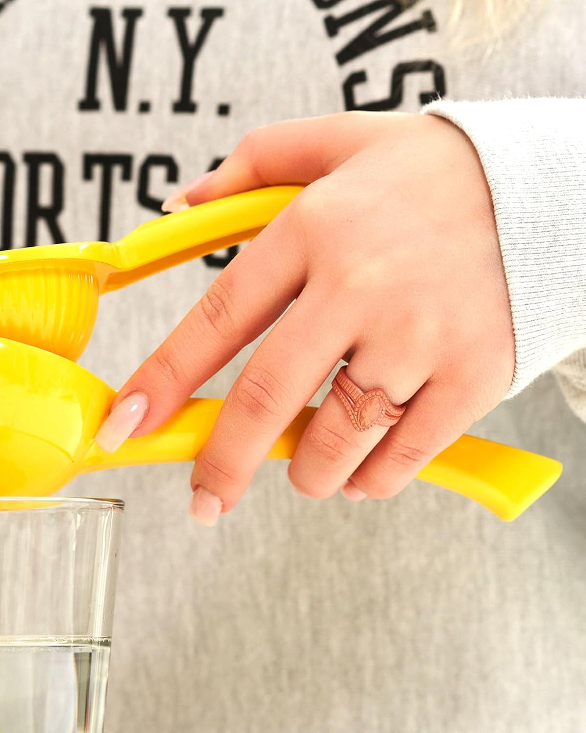 Silicone Rings for Women - Promise Ring for Her - Rubber Wedding Bands Women - Marquise & Pear - Patented Design